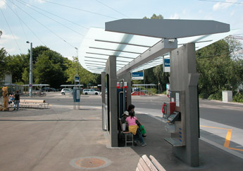 Tramstation Zürich-Seebach